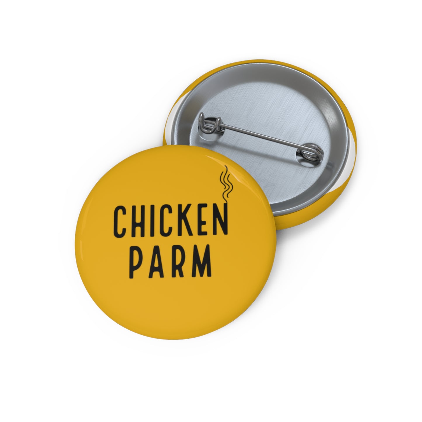 Chicken Parm Pin Button