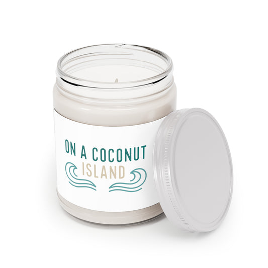 Coconut Island Scented Candle, 9oz