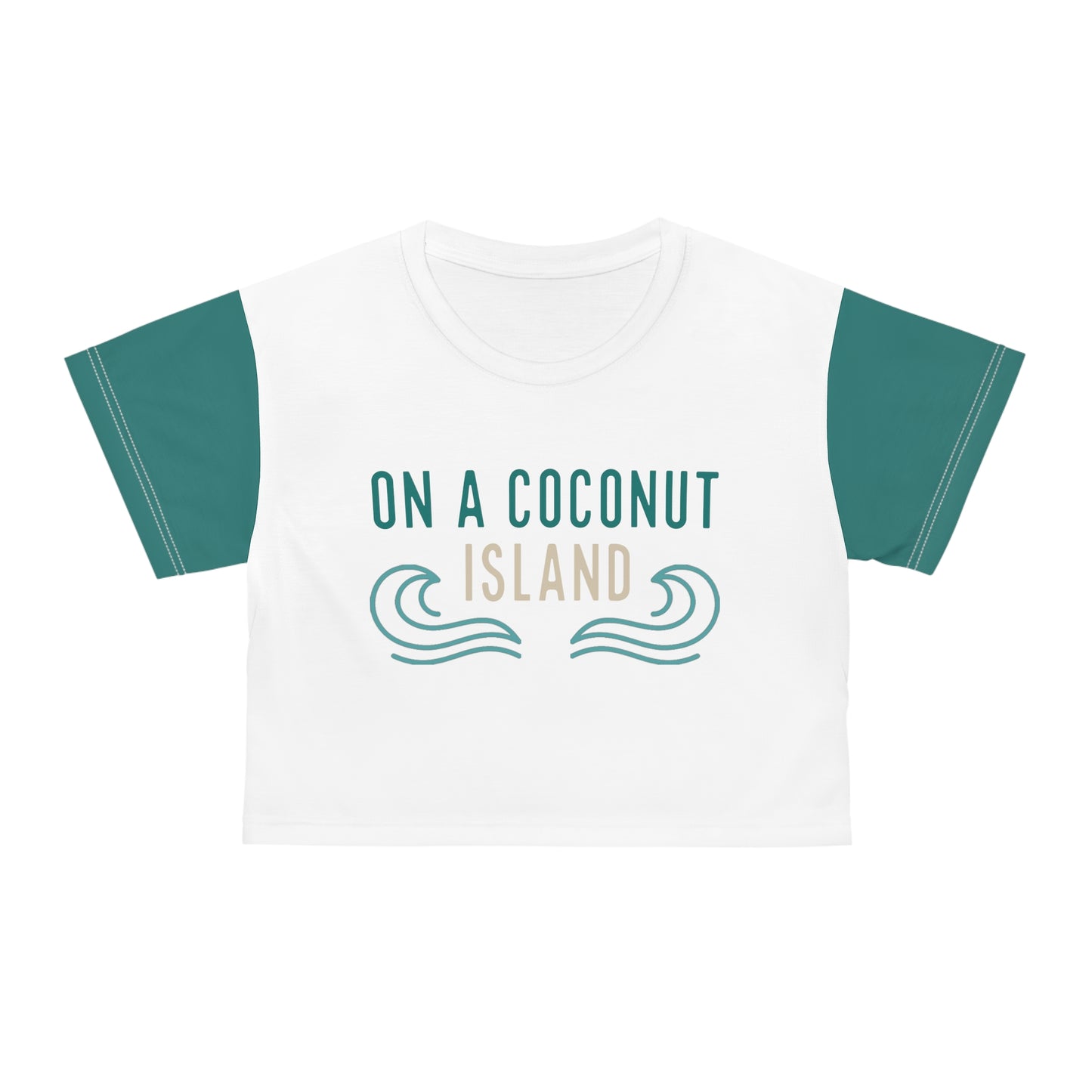 Coconut Island Crop Tee