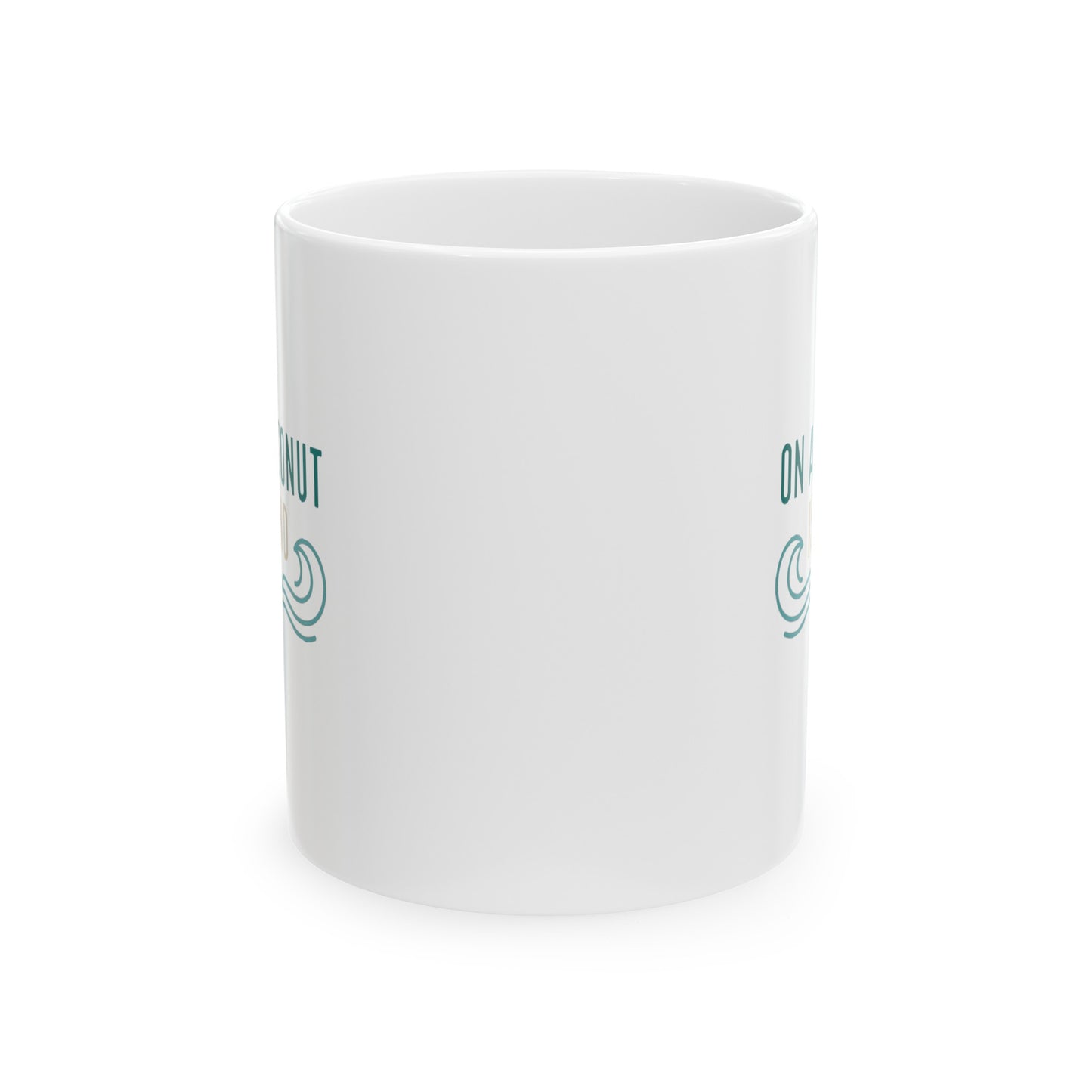 Coconut Island Ceramic Mug, 11oz