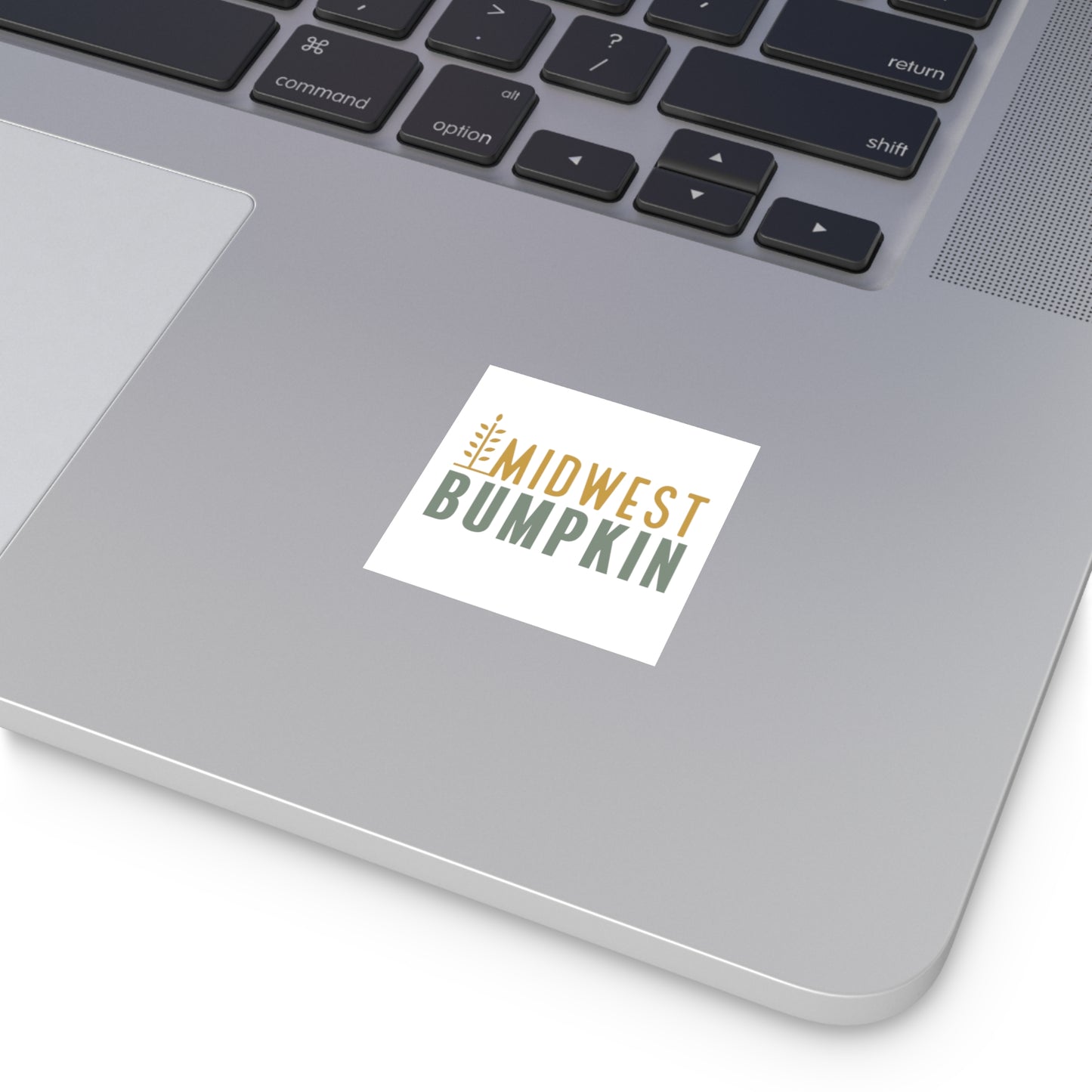 Midwest Bumpkin Square Vinyl Sticker