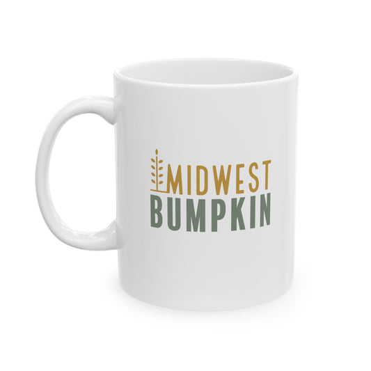 Midwest Bumpkin Ceramic Mug, 11oz