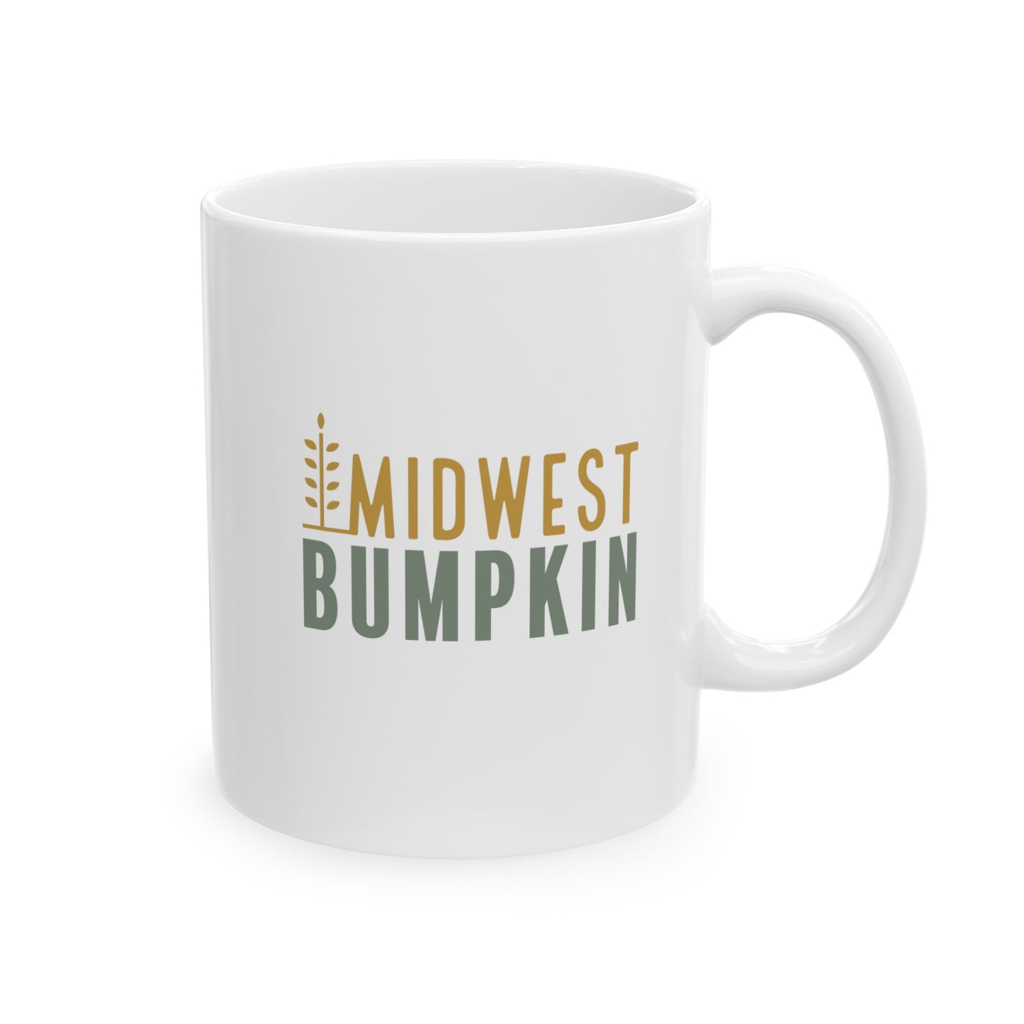 Midwest Bumpkin Ceramic Mug, 11oz